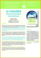 Le Maghreb dans son contexte international / Pierre TUVI